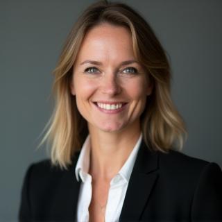 Professional headshot of Sofie Christensen, Communication Specialist